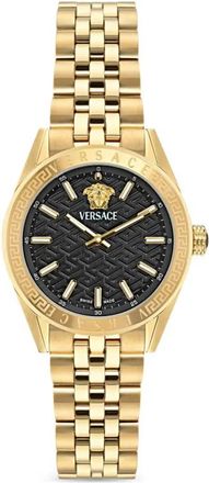 Versace in acciaio inossidabile 36mm - Nero