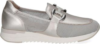 Caprice Loafers - Dames - Loafers - Grijs - 37 EU - Leer - Schoenen