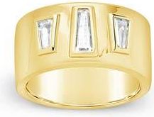 Sterling Forever Colsie Cigar Band Ring in Gold at Nordstrom Rack, Size 7