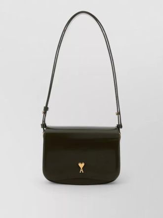 Ami leather crossbody bag