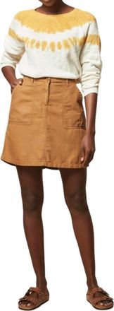 Hartford Jine Skirt In Peanut