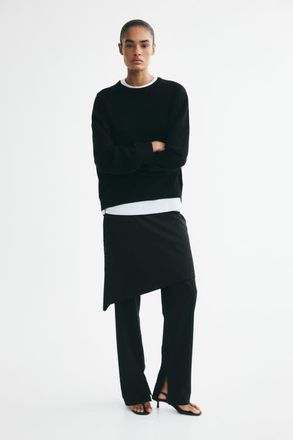 H&M Fine-knit Cashmere Sweater in Black at Nordstrom, Size X-Small