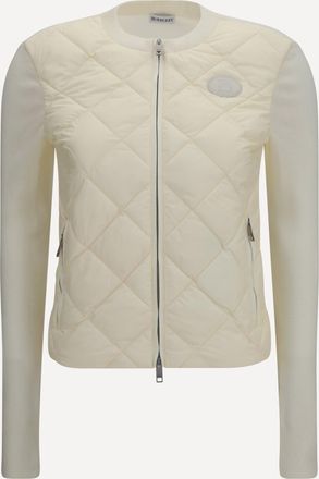 Burberry Cardigan lavorato a maglia imbottito Woman M