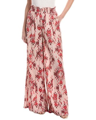 L'agence Lyra Smocked Waist Pant