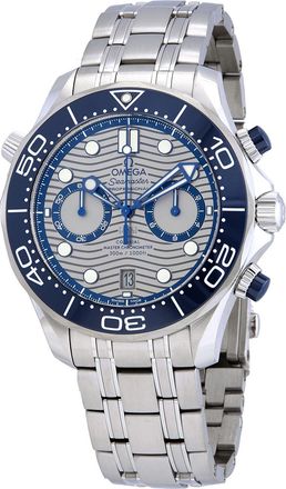 Omega Pre-owned Omega Seamaster Chronograph Automatic Chronometer Mens Watch 210.30.44.51.06.001