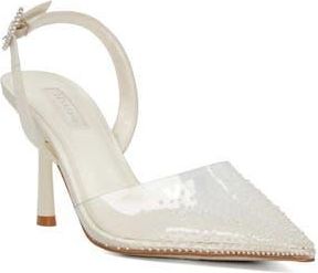 Dune London Divinely Pointed Toe Pump in Ivory-Synthetic at Nordstrom Rack, Size 10Us / 40Eu