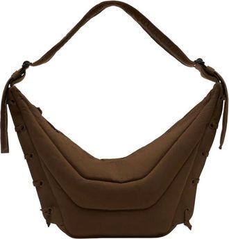 Christophe Lemaire Shoulder Bags, female, Brown, Size: ONE SIZE Medium Soft Game Shoulder Bag
