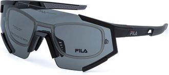 Fila SFIB12V With Clip-On 0U28 Mens Sunglasses Black Size 99