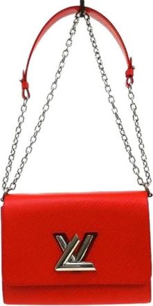 Louis Vuitton Pre-owned Cross Body Bags, female, Red, Size: ONE SIZE Pre-owned Twist Handbag