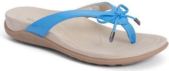 Strive Footwear Island II Bow Water Resistant Thong Slide Sandal in Ocean at Nordstrom, Size 8.5