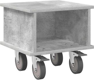 vidaXL Soporte De Tv 37 X 35 X 35 Cm Gris Concreto Vidaxl