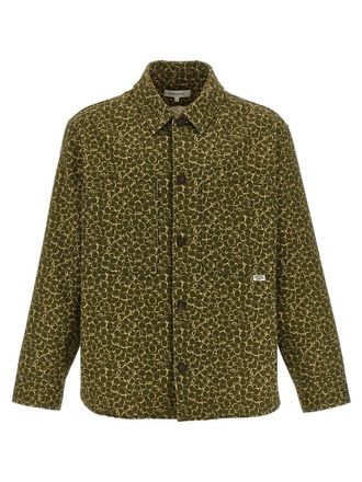 Maison Kitsuné Floral Print Overshirt
