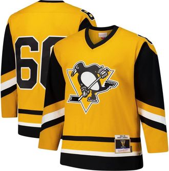 Mitchell & Ness Mens Mario Lemieux Gold Pittsburgh Penguins 1984-85 Power Play Jersey at Nordstrom, Size 5X-Large