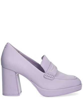 Clarks x Martine Rose 85 mm pumps in loaferstijl - Paars