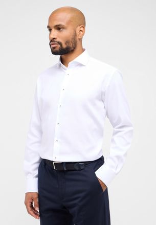 Eterna Langarmhemd ETERNA COMFORT FIT, Herren, Gr. 46, Extra verl&auml;ngerter Arm, wei&szlig;, 100% cotton, normal, Manschette, Hemden Langarmhemd, NON IRON (b&uuml;gelfrei