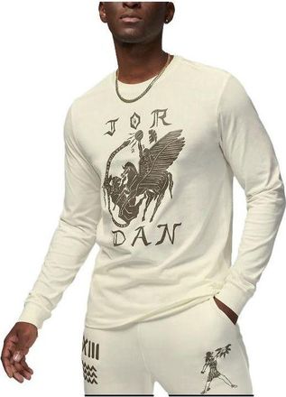Nike Jordan Air Jordan Artist Series by Umar Rashid Long-Sleeve T-Shirt Sail DV8424-133