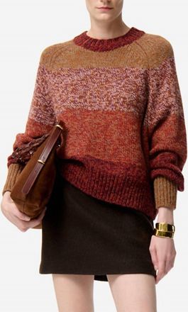 Vanessa Bruno Fausto Crew Sweater In Multi
