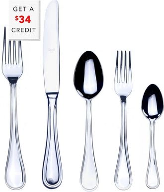Mepra 20Pc Flatware Set With $34 Credit