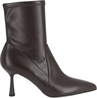 Sergio Levantesi Botines Janet de Punta Fina - Shoes - Mujer - Marr&oacute;n - 37 1/2 EU
