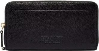 Marc Jacobs Leren Continental Portemonnee - Heren - Portefeuilles - Zwart - ONE Size - Leer - Accessoires