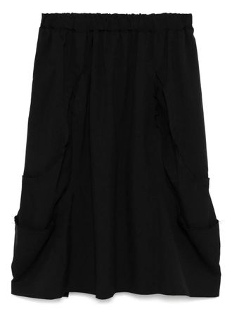 Comme Des Gar&ccedil;ons raw-cut skirt - unisex - Polyester - M