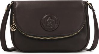 Kazar Balbina Riem Handtas - Dames - Schoudertassen - Bruin - ONE Size - Leer - Tassen