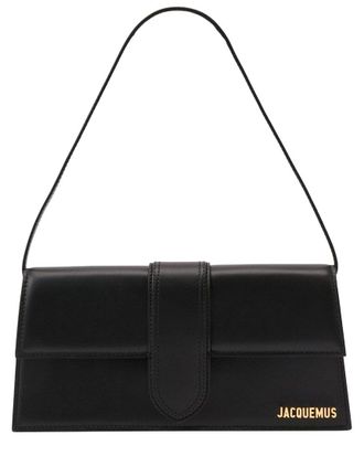 Jacquemus Black Leather Le Bambino Long Bag, Never Carried (Authentic Pre- Loved)