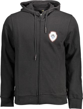 Cavalli Hoodie met Rits en Geborduurd Logo