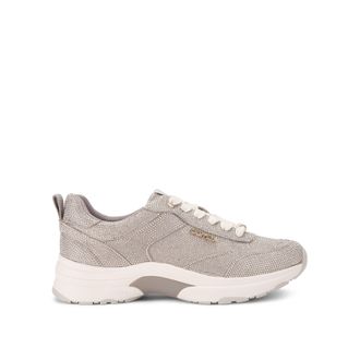 Carvela Womens Adoro Bling Sneakers - Taupe Fabric - Size UK 3