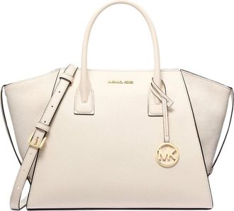 Michael Kors Tote Bag - Dames - Shoppers - Beige - ONE Size - Leer - Tassen