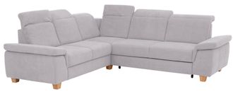 HOME AFFAIRE Ecksofa »Dalia L-Form« mit Federkernpolsterung, wahlweise mit Bettfunktion, Bettkasten