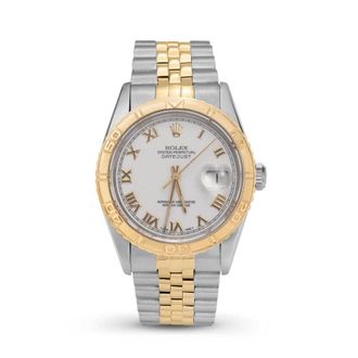 Rolex Pre-owned Rolex Datejust Automatic Chronometer White Dial Unisex Watch 16263 WRJ