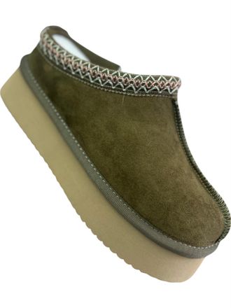 Corkys Footwear Womens Pillow Talk Slip On Shoes In Olive Green