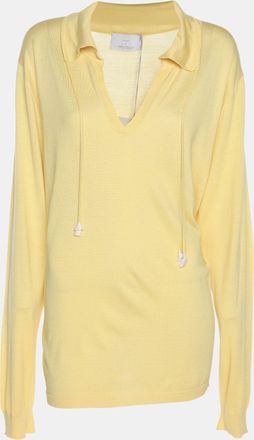 Marina Rinaldi Voyage By Marina Rinaldi Yellow Knit T-Shirt