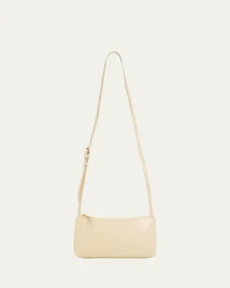 Mansur Gavriel Gaia Mini Leather Crossbody Bag