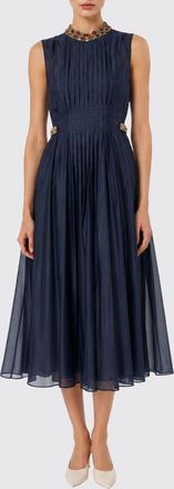 Max Mara S Max Mara Off-the-Shoulder Pleated Silk-Blend Midi Dress for Ceremonies