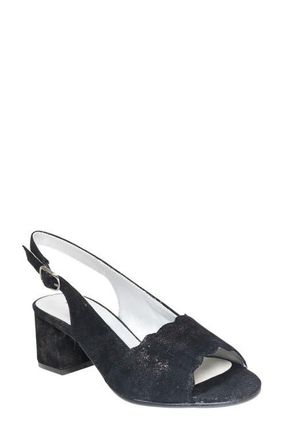 David Tate Dale Slingback Sandal in Black at Nordstrom, Size 10.5