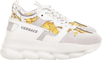 Versace Slippers - Dames - Sneakers - Wit - 36 EU - Schoenen