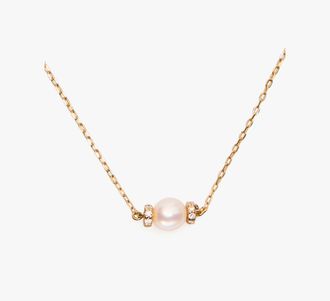 Kate Spade New York Kate Spade Fine Meant To Be Pearl & Diamond Pendant