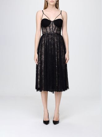 Elisabetta Franchi Abito midi in pizzo