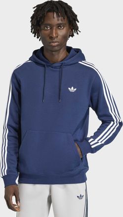 adidas Kapuzensweatshirt ADIDAS ORIGINALS 3S HD, Herren, Gr. XXL, night indigo, Obermaterial: 70% Baumwolle, 30% Polyester, angesetztes B&uuml;ndchen, Sweatshirts