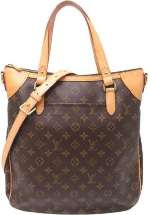 Louis Vuitton Pre-owned Handbags, female, Brown, Size: ONE SIZE Pre-owned Canvas Handbag