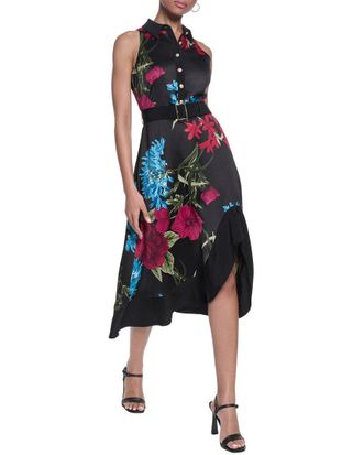 Karl Lagerfeld Karl Lagerfeld Satin Midi Dress