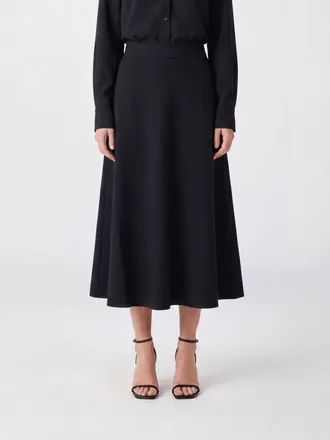 Max Mara Gonna midi Fuggito in misto viscosa