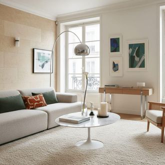 AFK Living Alfombra suave y gruesa 160 x 230 cm