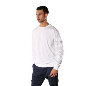 Mason's Heren, Sweatshirts & Hoodies, Wit, Maat: L Katoen