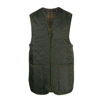 Barbour Quilted Zip-In Liner - Heren - Bodywarmers - Groen - 2XL - Katoen - Jassen
