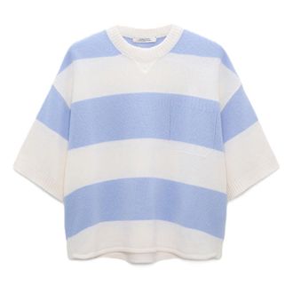 Dorothee Schumacher Dorothee Schumacher, Round-neck Knitwear, female, Multicolor, Size: L Pullover Modern Statements