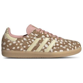 adidas Womens adidas Originals Samba - Soccer Shoes - Brown Desert / Warm Vanilla / Wonder Mauve Size 10.0