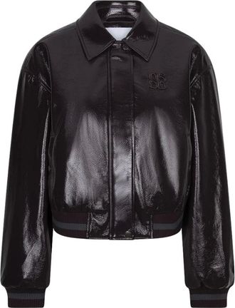 Dante6 Dalyn Bomberjack - Dames - Jassen - Bruin - Maat: XL Leer